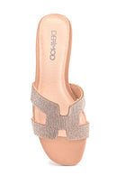 Women's Stone Detailed Casual Slippers | Derimod