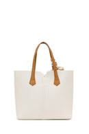 Woman Cream Long-Strap Shoulder Bag | Derimod