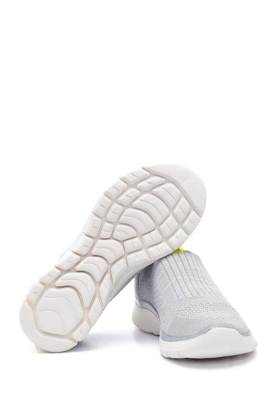Kadın Gri Neon Detaylı Sneaker