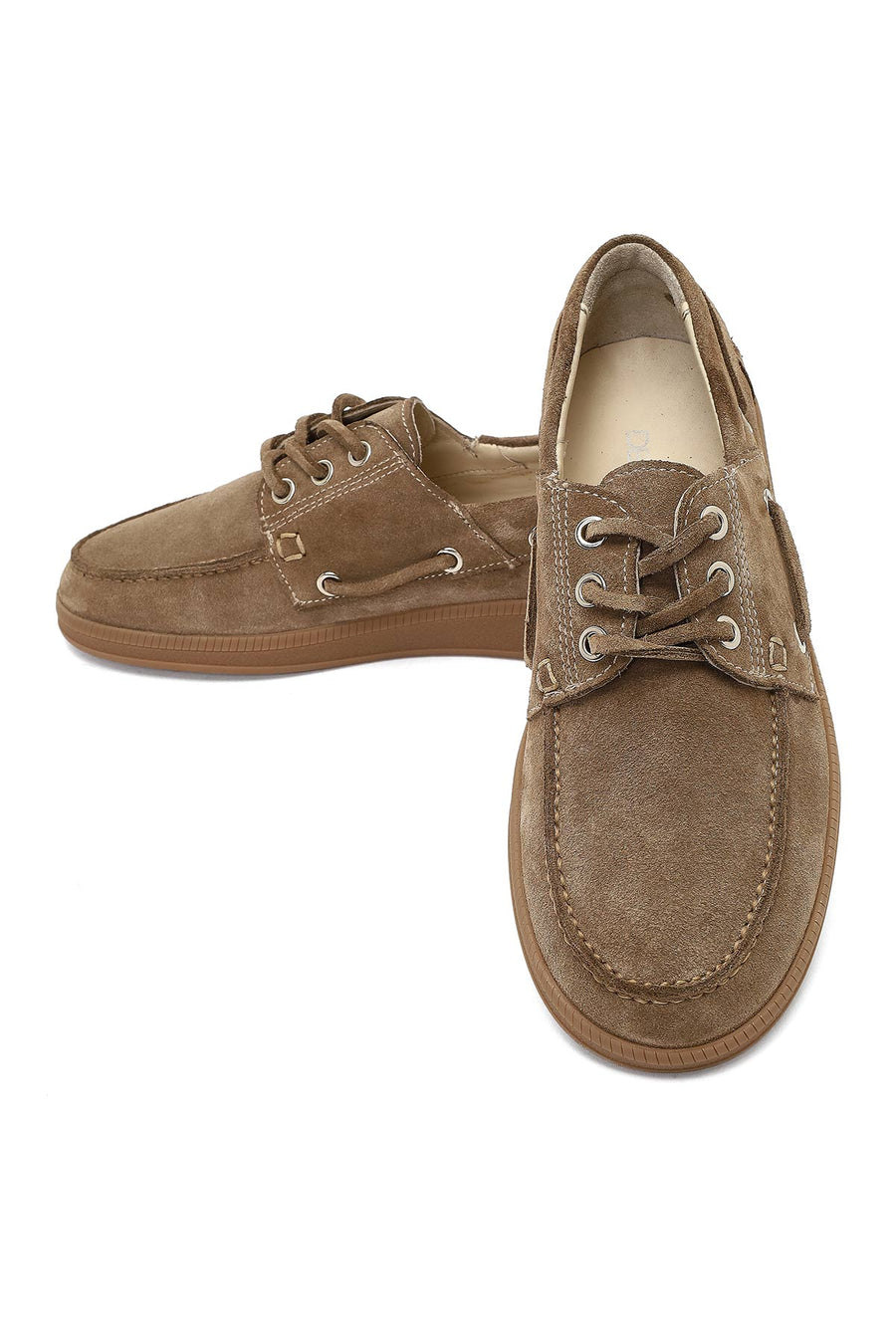 Women's Mink Lace-up Suede Leather Casual Shoes