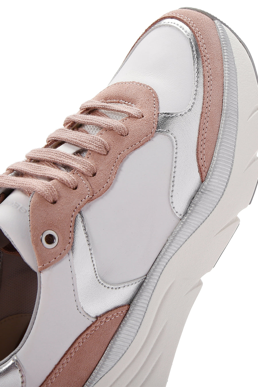 Geox Kadın Beyaz D Diamanta Kalın Tabanlı Sneaker
