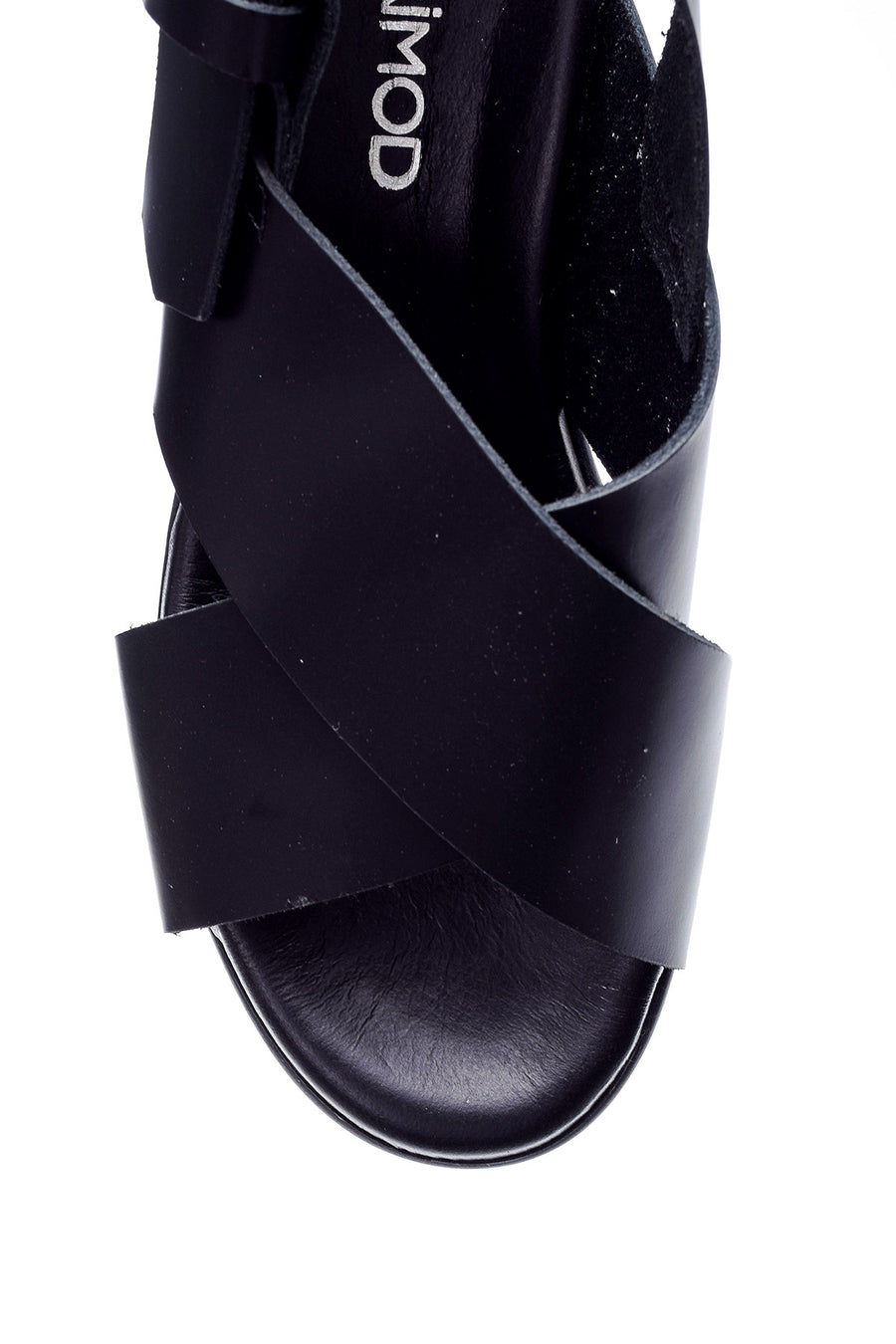 Women's Wedge Heeled Leather Sandals