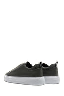 Men's Leather Perforated Sneaker | Derimod