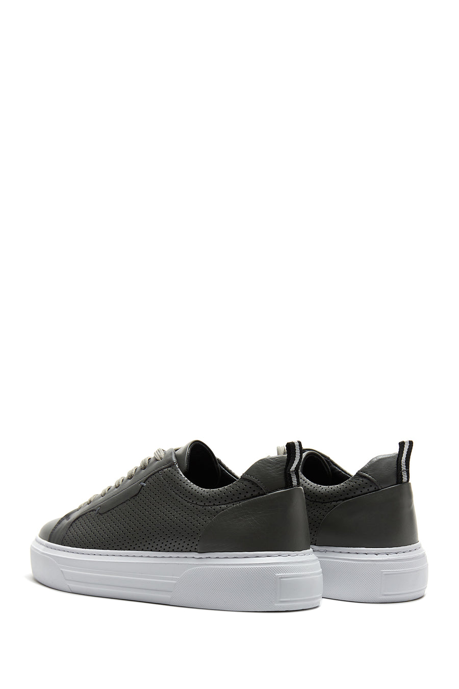 Men's Leather Perforated Sneaker