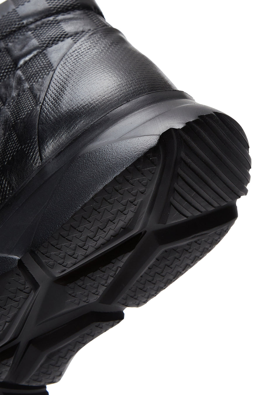 Erkek Siyah Deri Bilekli Sneaker Bot