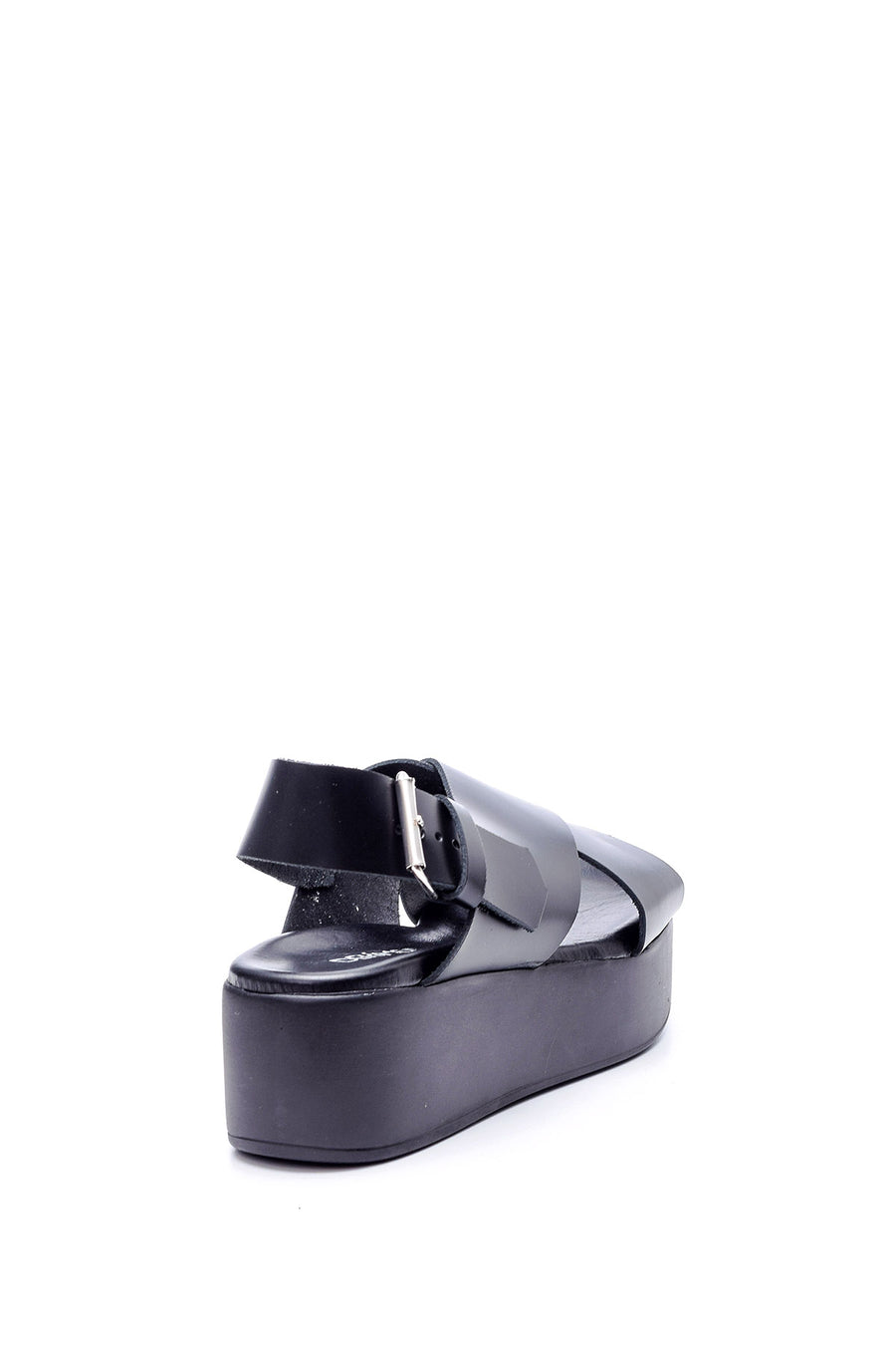 Women's Wedge Heeled Leather Sandals
