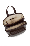 Women's Brown Leather Backpack | Derimod