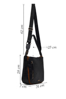 Woman Black Long-Strap Shoulder Bag | Derimod