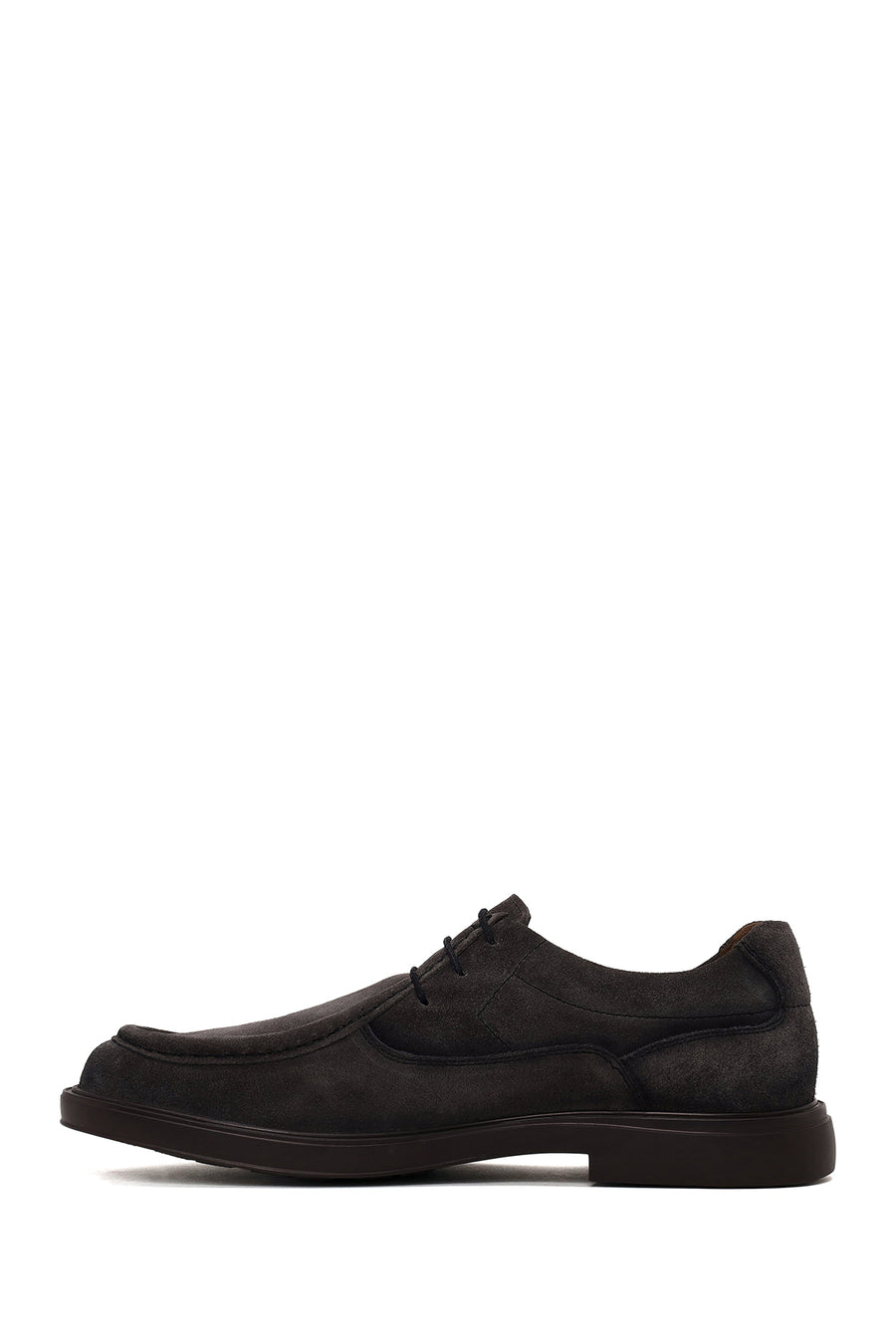 Male Anthracite Lace-up Suede Casual Shoes