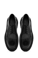 Men's Black Lace-up Leather Casual Shoes | Derimod
