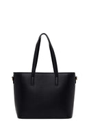 Woman Black Long-Strap Printed Classic Shoulder Bag | Derimod