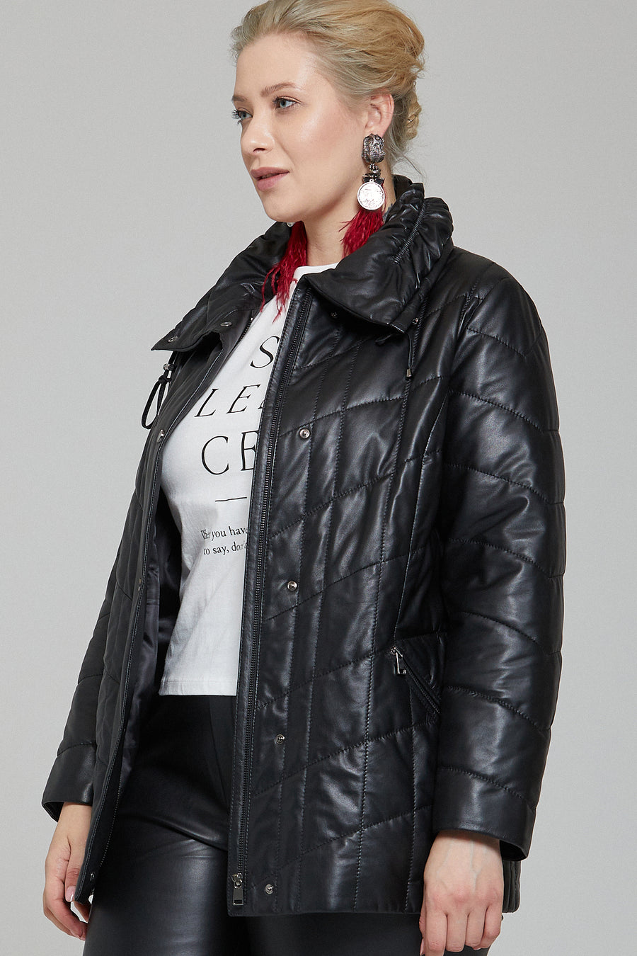 Elvira Women's Leather Jacket