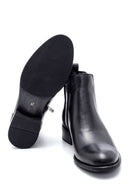 Women's Leather Quilted Detailed Chelsea Boots | Derimod