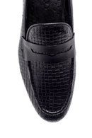 Men's Leather Printed Loafer | Derimod