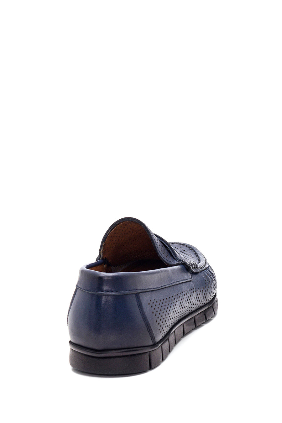 Men's Leather Perforated Casual Loafer
