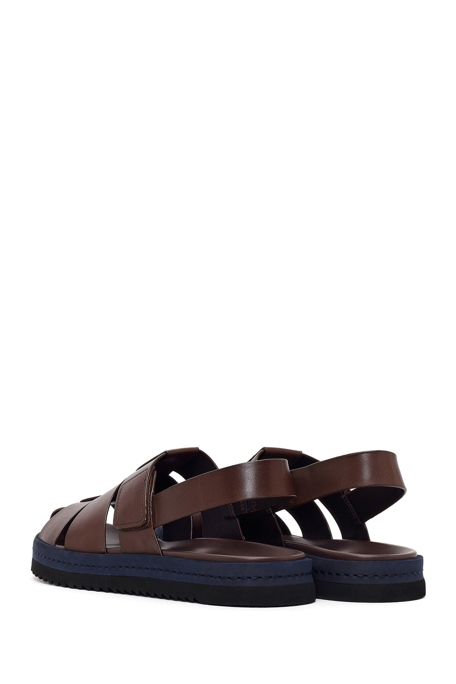 Men's Brown Leather Sandals