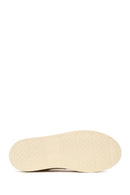 Woman Beige Lace-up Sneakers | Derimod