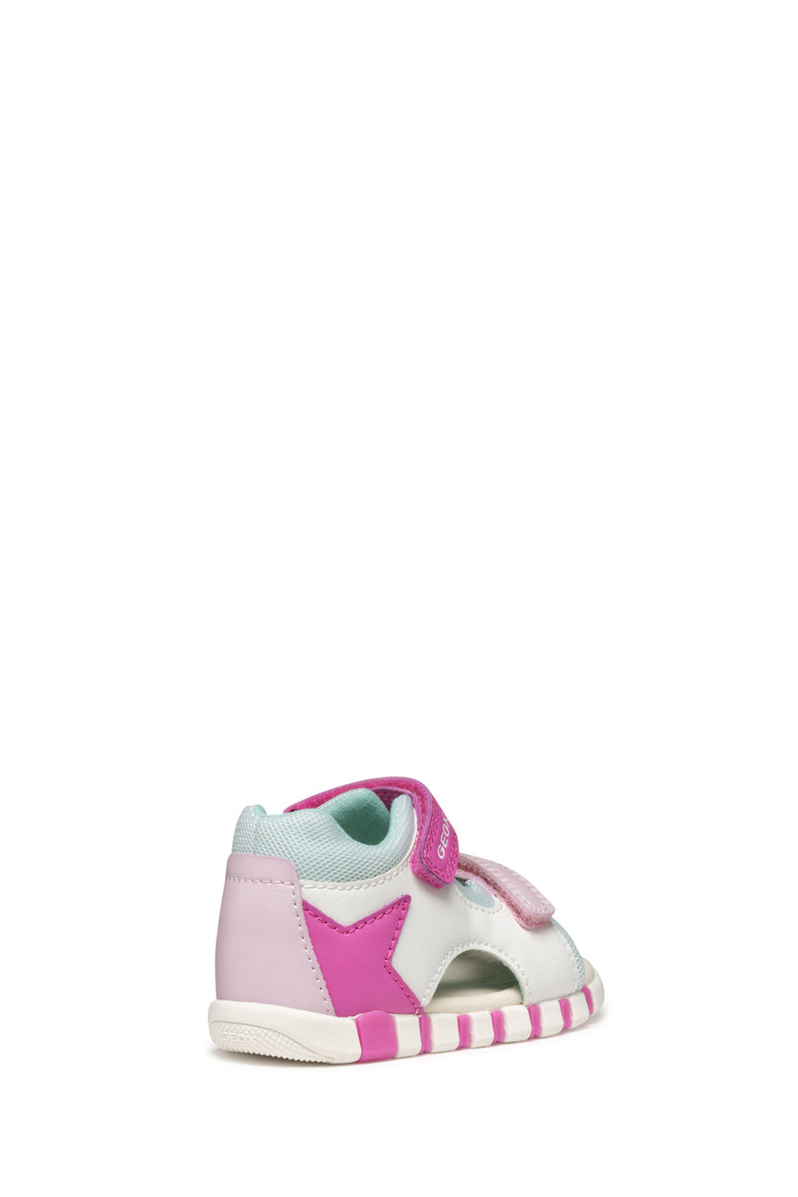 Geox Baby Girl B Sandal Iupidoo A - Synth + Mesh Double Strap Fabric Sandal