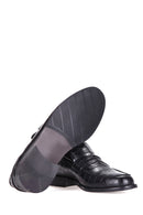 Classic Men's Shoes with Crocodile Pattern | Derimod