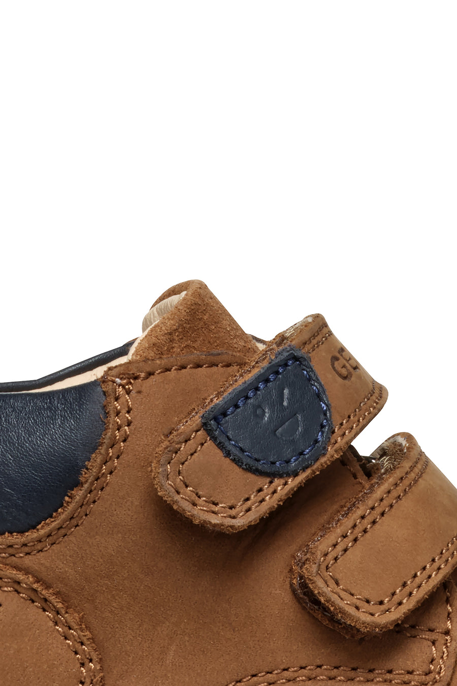 Geox Baby Boy Macchia Tan Strappy Sneaker