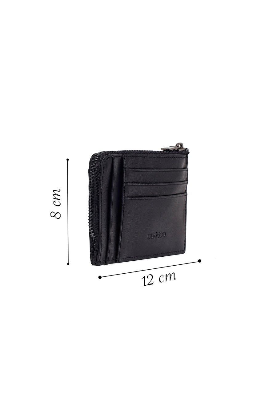 Male Black Leather Cardholder