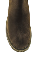Women's Leather Suede Chelsea Boots | Derimod
