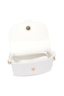 Women's White Long Strap Mini Shoulder Bag | Derimod