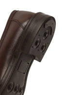 Erkek Kahverengi Deri Casual Loafer | Derimod
