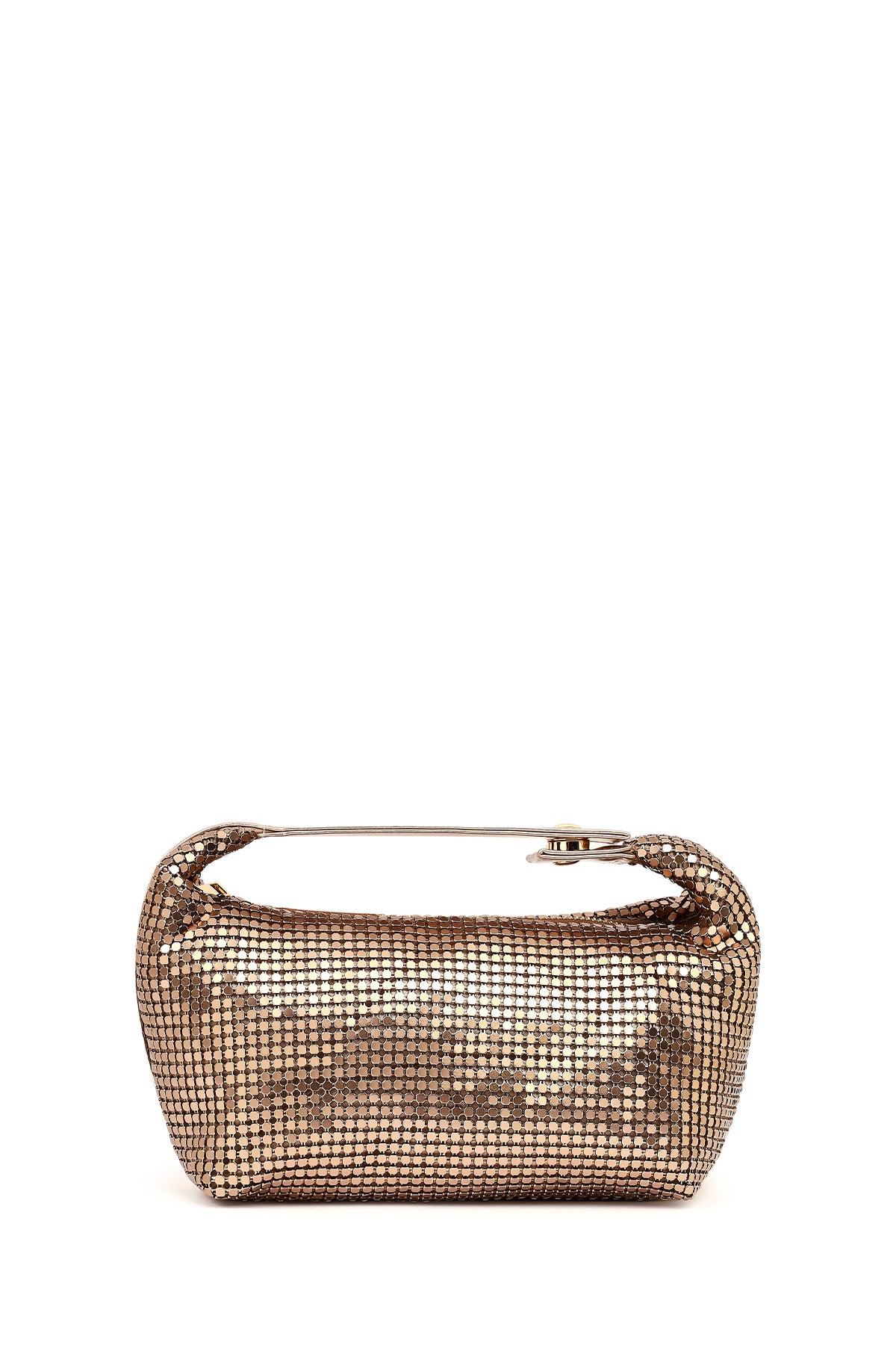 Women's Bronze Sequin Mini Shoulder Bag 26PBD2718ML | Derimod