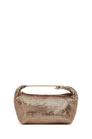 Women's Bronze Sequin Mini Shoulder Bag | Derimod