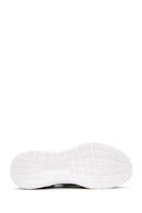 Derimod Zero Men's Black Lace-Up Thick Soled Fabric Sneaker | Derimod