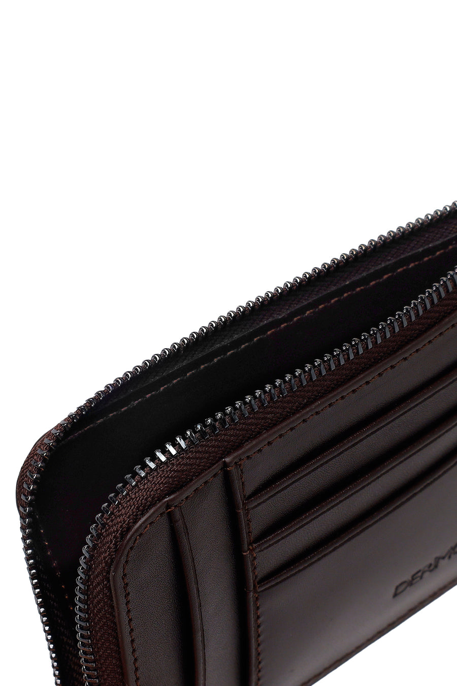 Male Brown Leather Cardholder