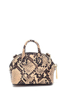 Women's Mini Snake Printed Shoulder Bag | Derimod
