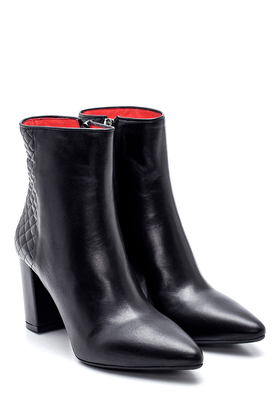 Women's Leather Gritti For Derimod Heeled Boots