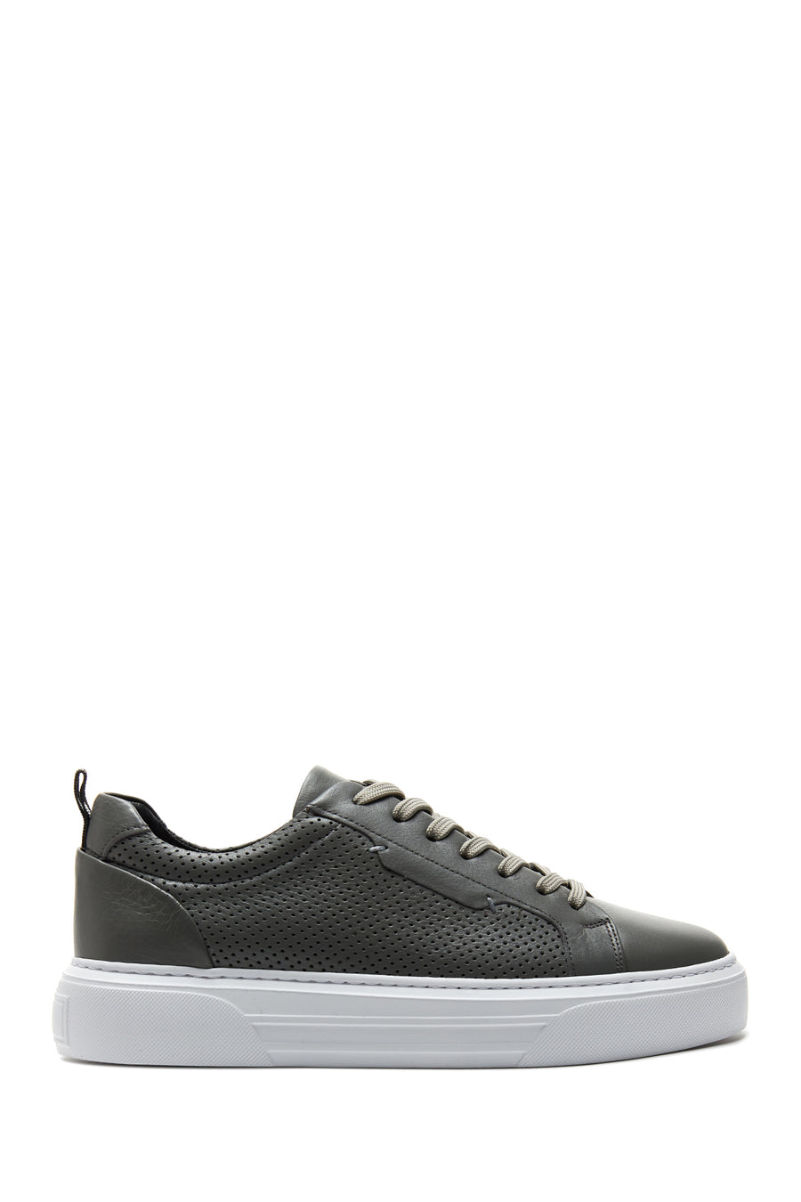 Men's Leather Perforated Sneaker 22SFD670614 | Derimod