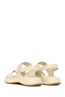 Woman Cream Strap Thick-Soled Comfort Sandal | Derimod