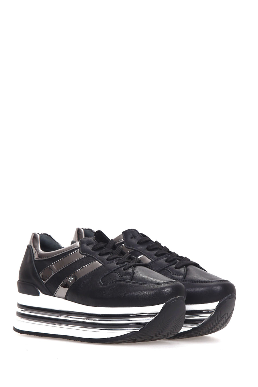 Kadın Yüksek Tabanlı Sneaker