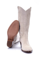 Women's Suede Leather Boots | Derimod