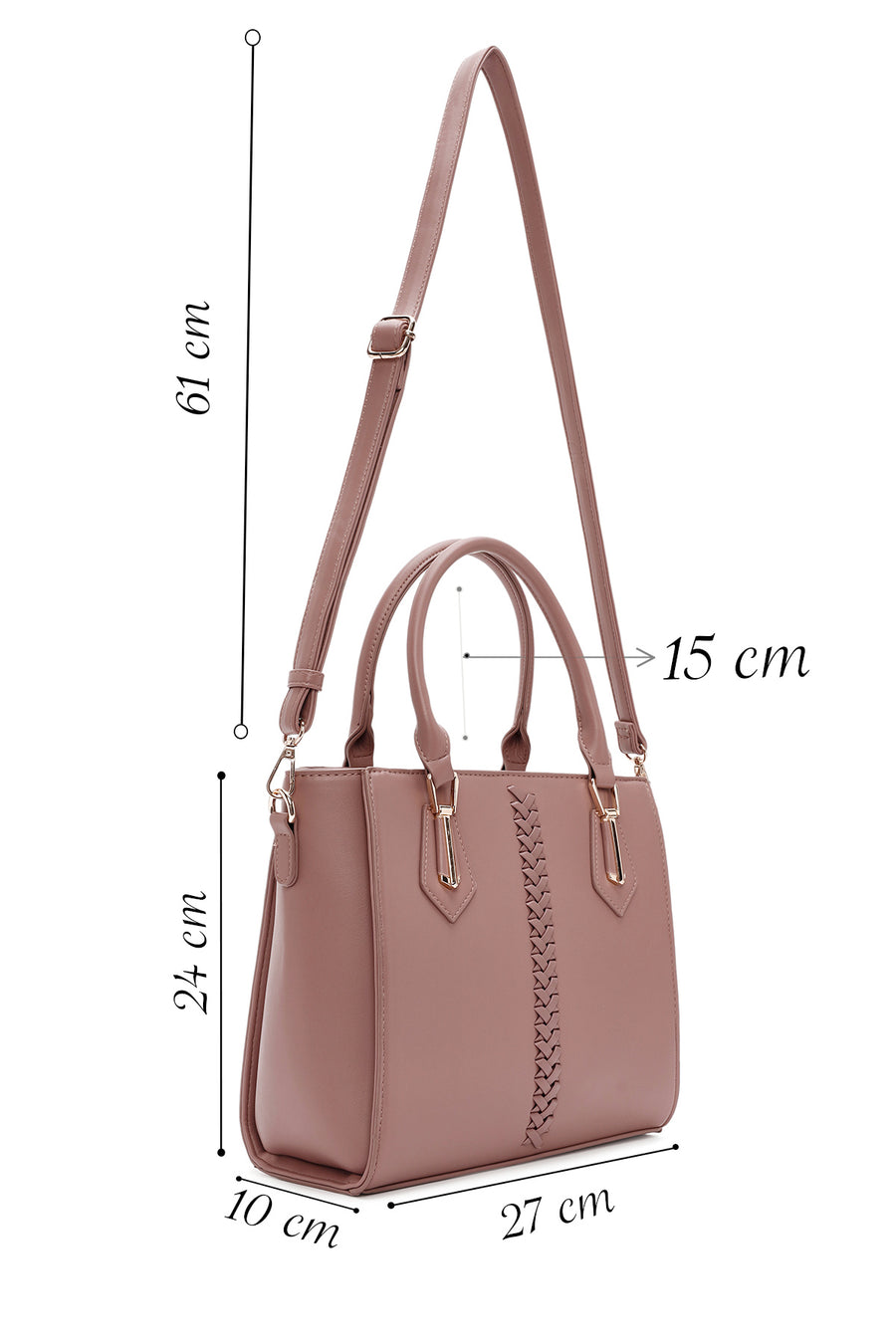 Women's Powder Long Strap Shoulder Bag