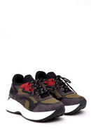Women's High-Sole Sneaker | Derimod