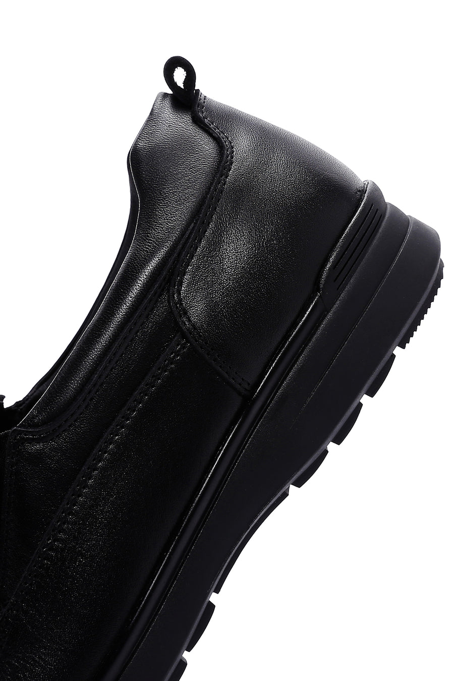 Erkek Siyah Deri Commfort Loafer
