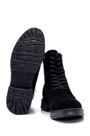 Men's Suede Leather Zippered Boots | Derimod