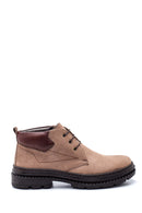 Men's Leather Nubuck Boots | Derimod