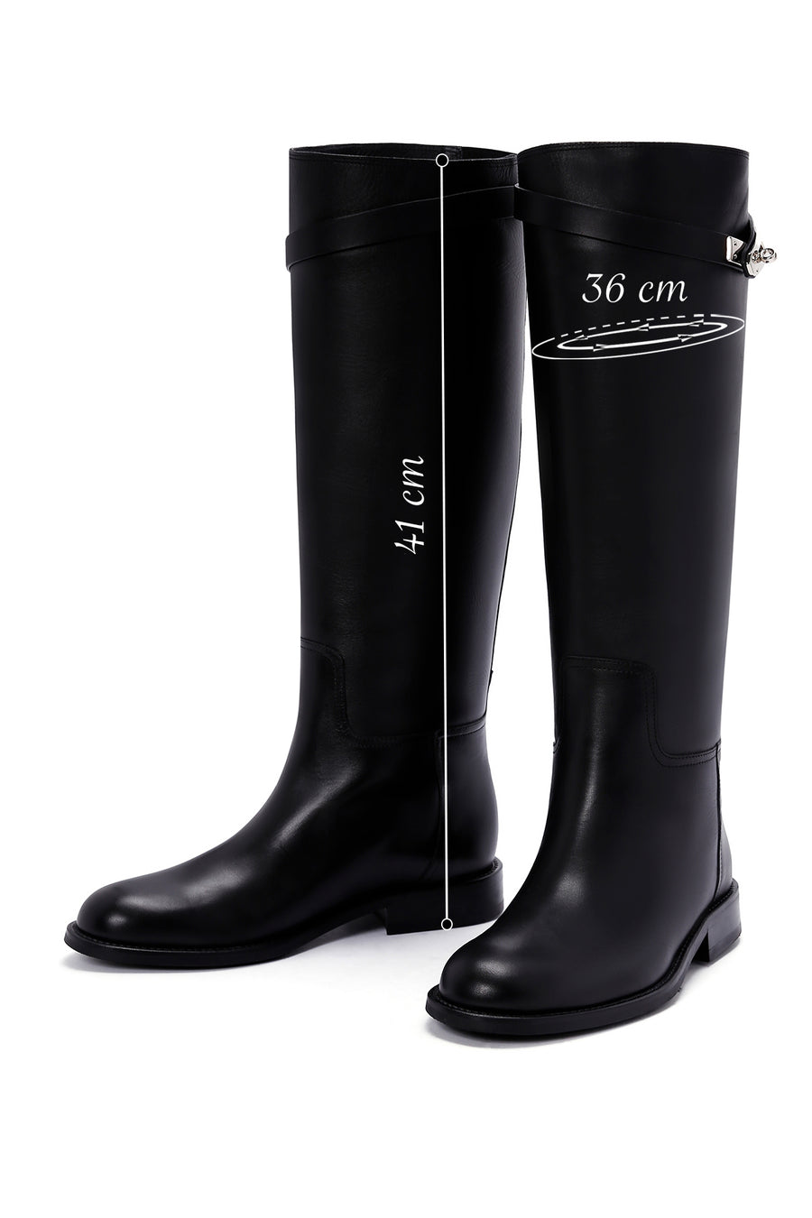 Women's Black Leather Boots