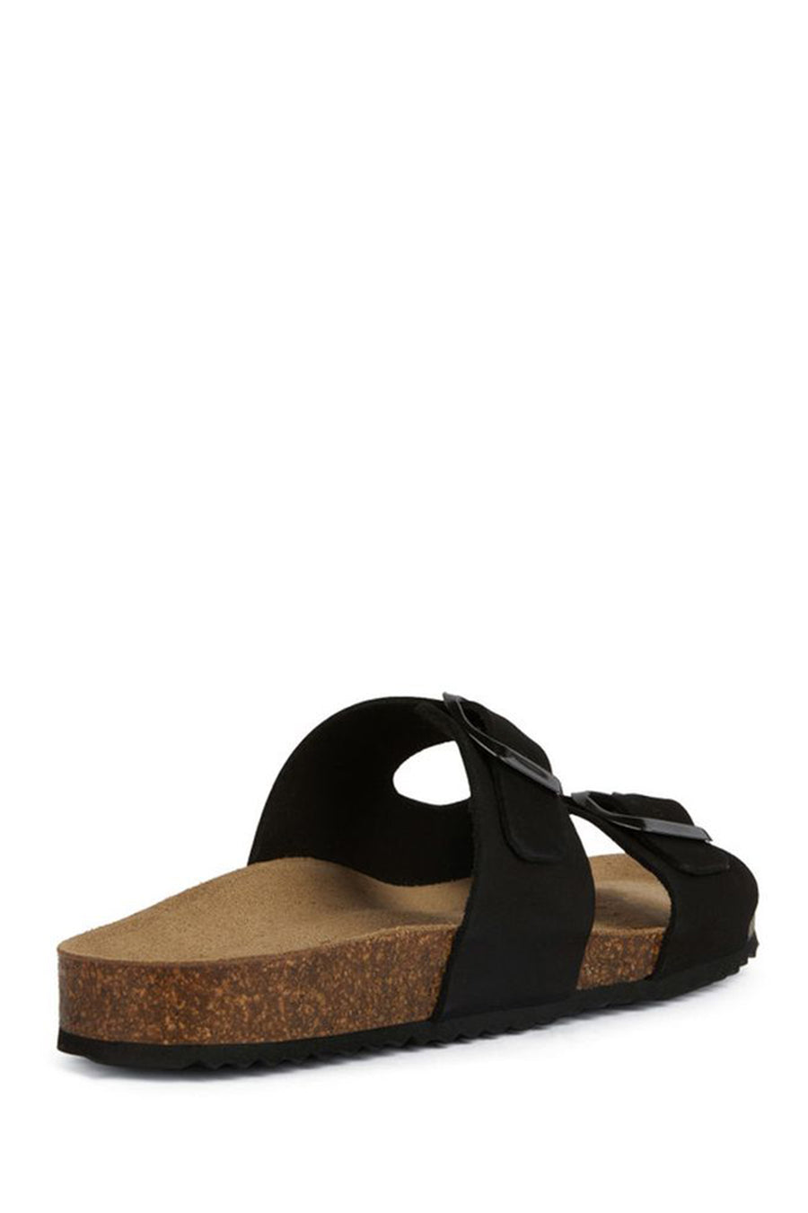 Geox Women's Black D Brionia Nubuck Leather Slippers