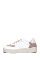 Women's White Leather Sneaker | Derimod