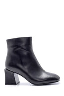 Women's Leather Heeled Boots | Derimod