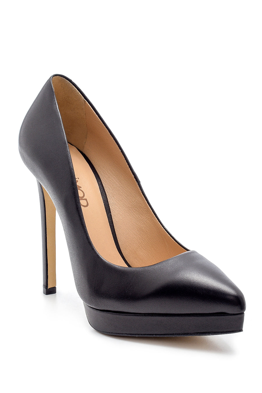 Women's Leather Heeled Shoes