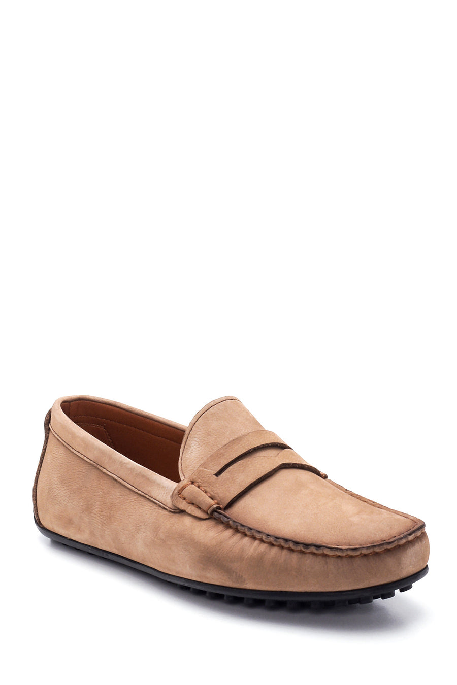 Erkek Deri Nubuk Loafer