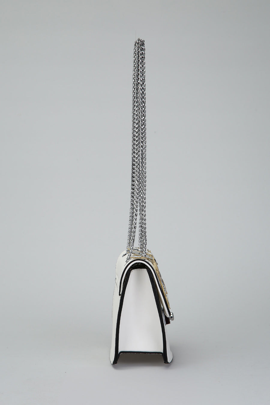Women's Crossbody Bag with Flower Detail